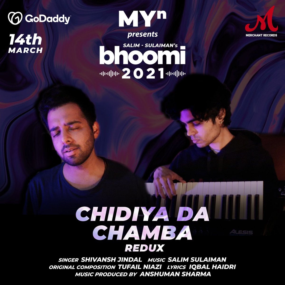 Bhoomi is a special album for me! Every year, there are so many beautiful compositions released under the #Bhoomi umbrella and #ChidiyaDaChamba is one of those which stayed with me.

Releasing a humble rendition, produced by @anshumonsharma tomorrow on @MerchantRec! ⭐️