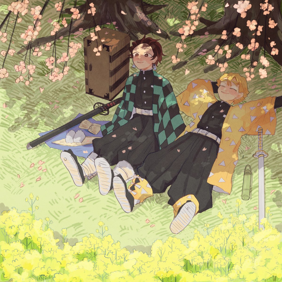 春🎴⚡️塗りました