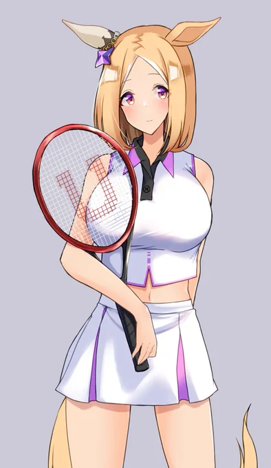 トレセン学園テニス部
#ウマ娘 #ナリタトップロード 