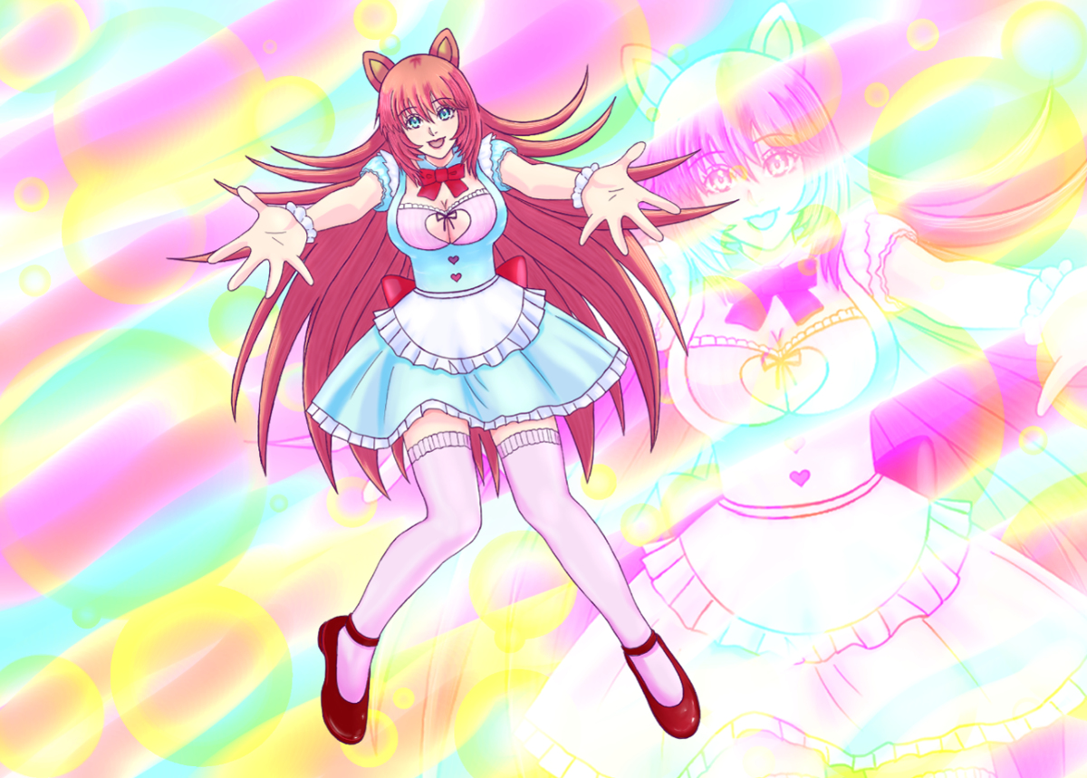 takeryu3377's tweet photo. 大丈夫だよ！ #イラスト #かわいい #癒し #美女 #ねこみみ #メイド https://t.co/FqFbUD8GLW https://t.co/nx3PKTZcLo