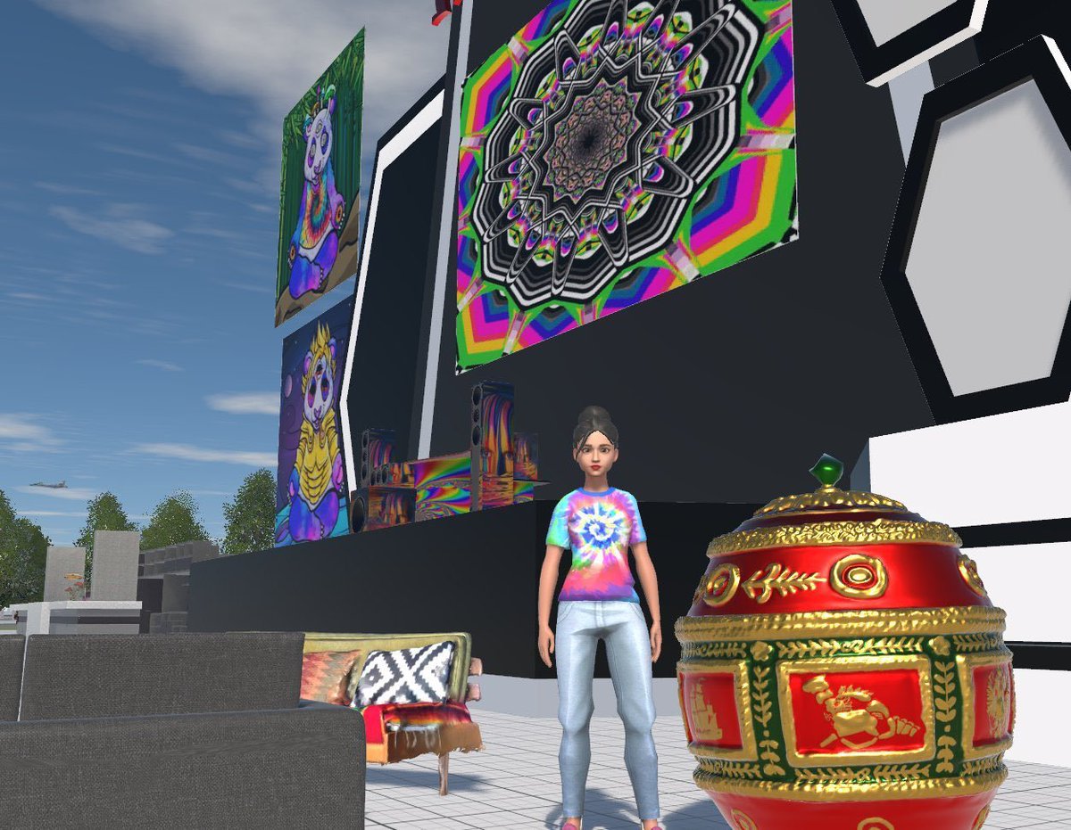 Find the Last Gold Egg in <a href="/SubstrataVr/">SubstrataVR</a>  in the Hippie Pandas EASTER EGG HUNT &amp; WIN 3 FREE <a href="/HippiePandasNFT/">Hippie Pandas</a> by <a href="/cryptobri_/">Crypto Bri</a> 👀🔥 Visit our discord for more info here - discord.com/invite/MPVu2h9… &amp; check out the Hippie Pandas NFT collection here - opensea.io/collection/hip… 🚀🔥