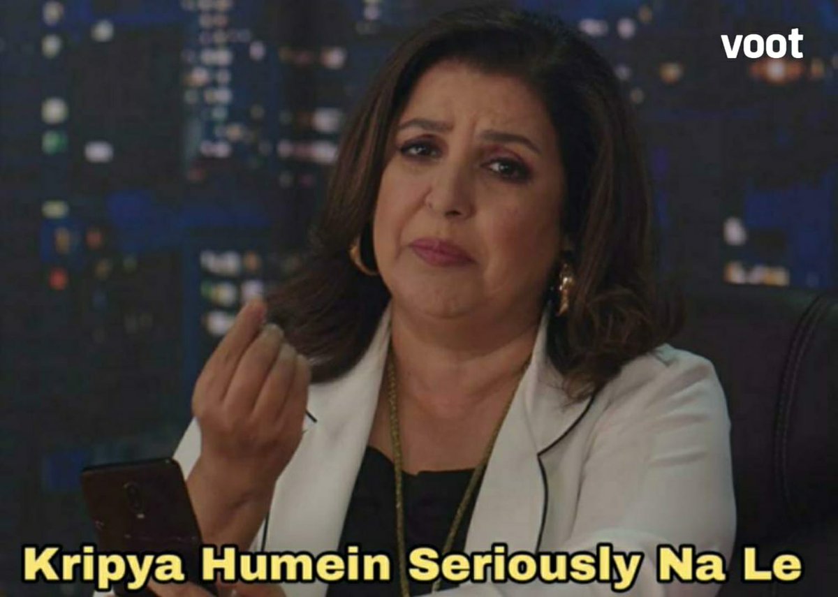 Hmka_join_krlo's tweet photo. Girls after making fun of their own Bestfriend 
#VootPeKhatra https://t.co/6VXI0j3RJp
