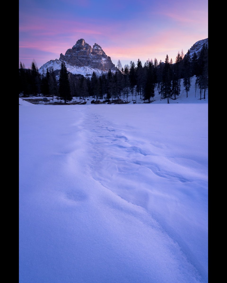 Bazur8's tweet photo. @cripixtoff From my last trip to the Dolomites at Lago Antorno. https://t.co/gZHSbcgowv