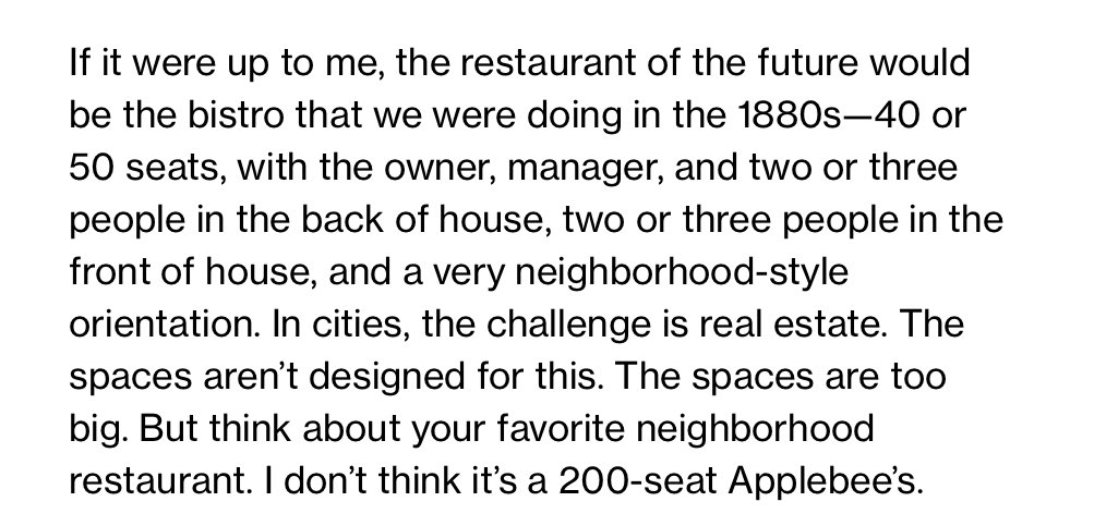 Voor de restaurant nerds onder mijn volgers, interessant interview met een ‘restaurant psycholoog’, over hoe je de zaak optimaal inricht voor gasten en personeel.
#foodtrends 
stories.zagat.com/posts/zagat-qa…