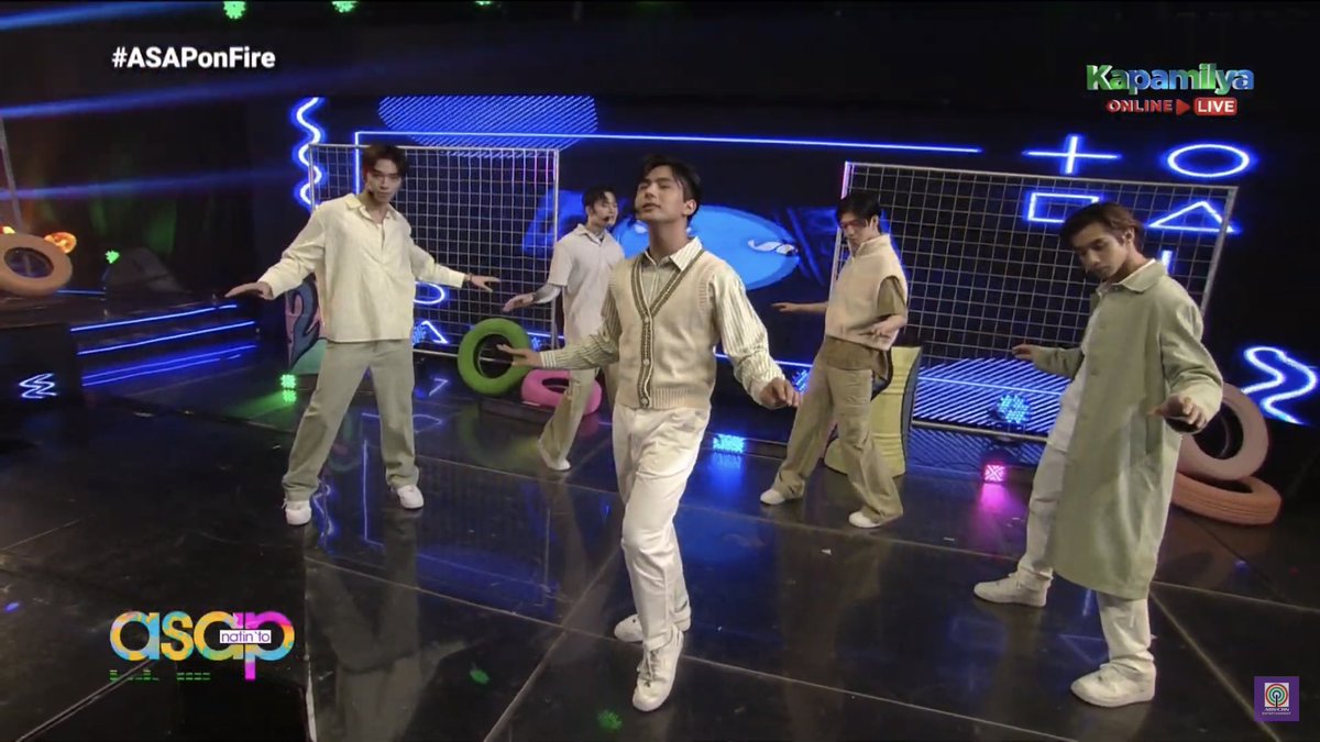 ASAPOfficial's tweet photo. BGYO performs ‘Kulay’ on ASAP Natin ‘To! 
#ASAPOnFire https://t.co/IhsXD20vUB