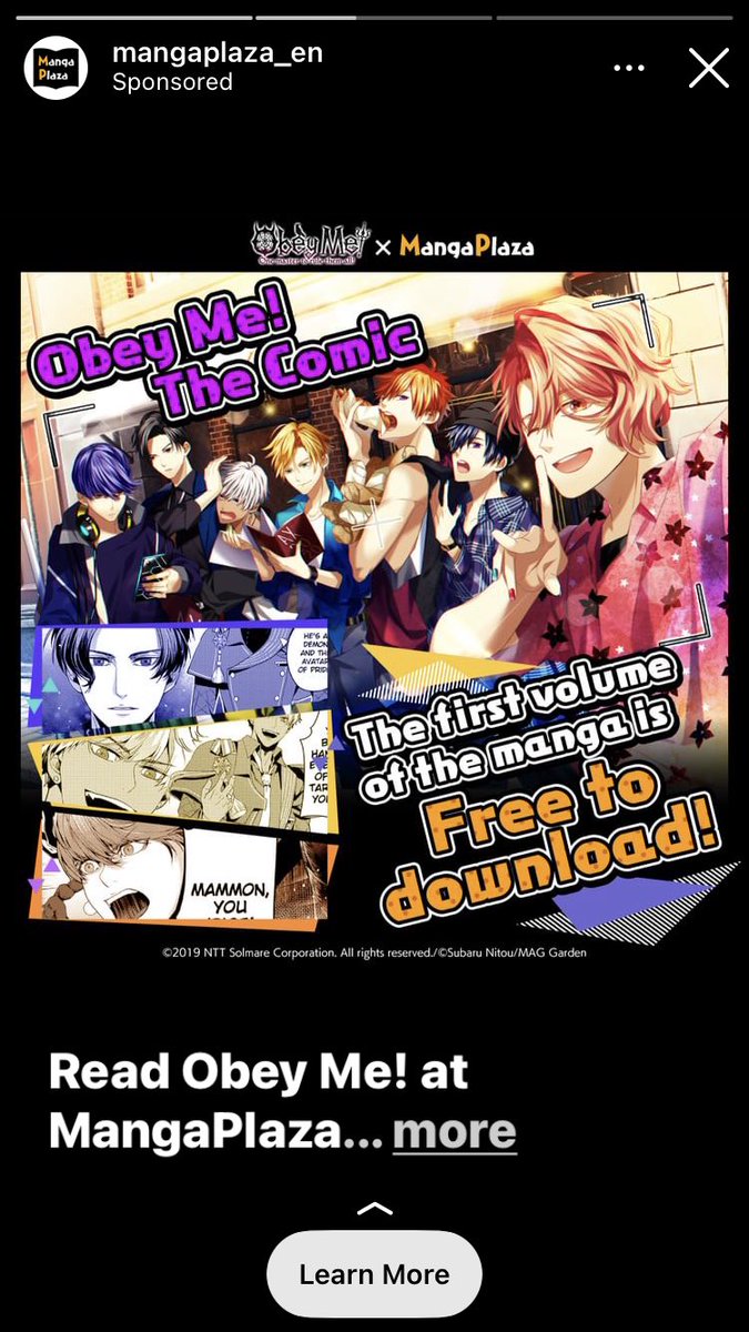 UnholyHolic's tweet photo. Seeing Obey Me! Ads is wild like yes boys slay https://t.co/57Jp1437qq