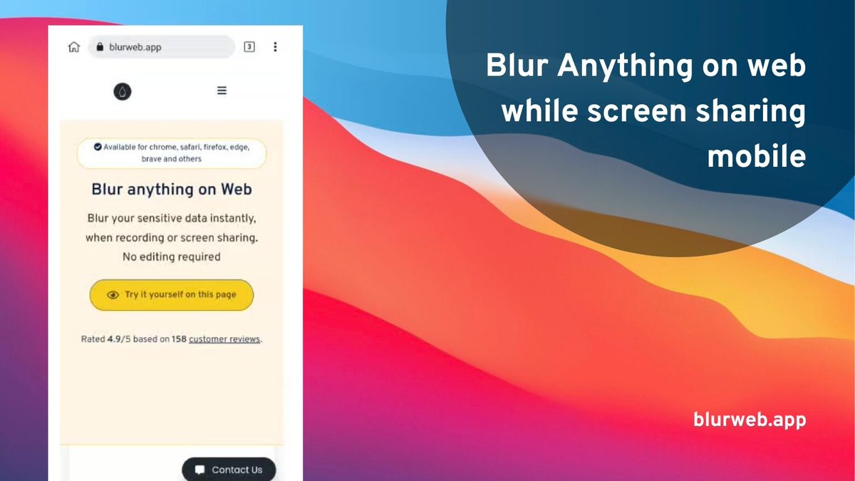 blurwebapp tweet picture