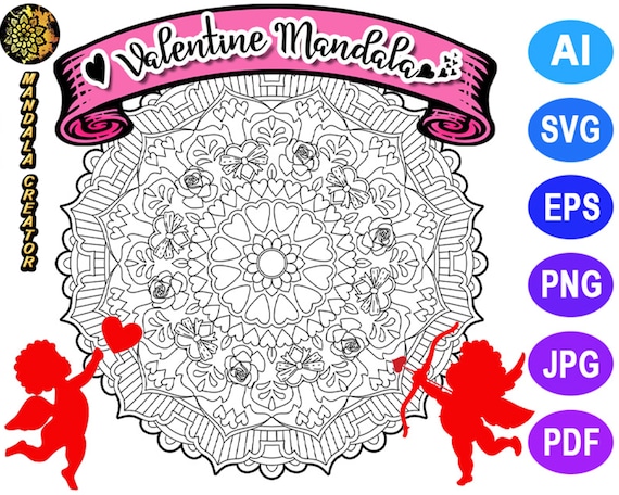 ArtDesign_by_VC's tweet image. Mandala SVG Cut File tinyurl.com/y53r4e4f via @EtsySocial #mandala #lineart #MandalaArt #MandalaSVGfile