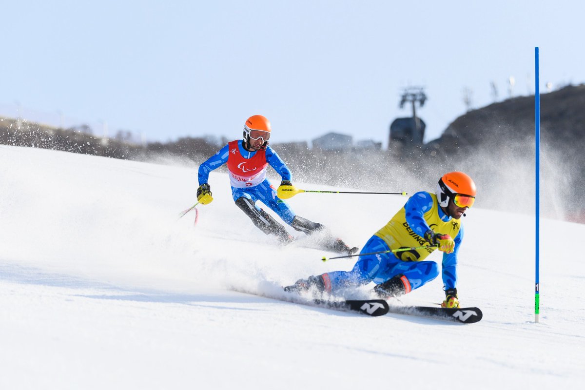 LucaPancalli's tweet photo. ORO, ancora ORO!!!! Che gara spettacolare! Una vittoria straordinaria nello slalom per Giacomo Bertagnolli e Andrea Ravelli, il secondo successo in questa Paralimpiade per questa incredibile coppia. Una gioia incredibile. Grazie ragazzi, vi siete superati! 🥇🇮🇹 🙌👏 #Beijing2022 https://t.co/kkHIypuhJ9