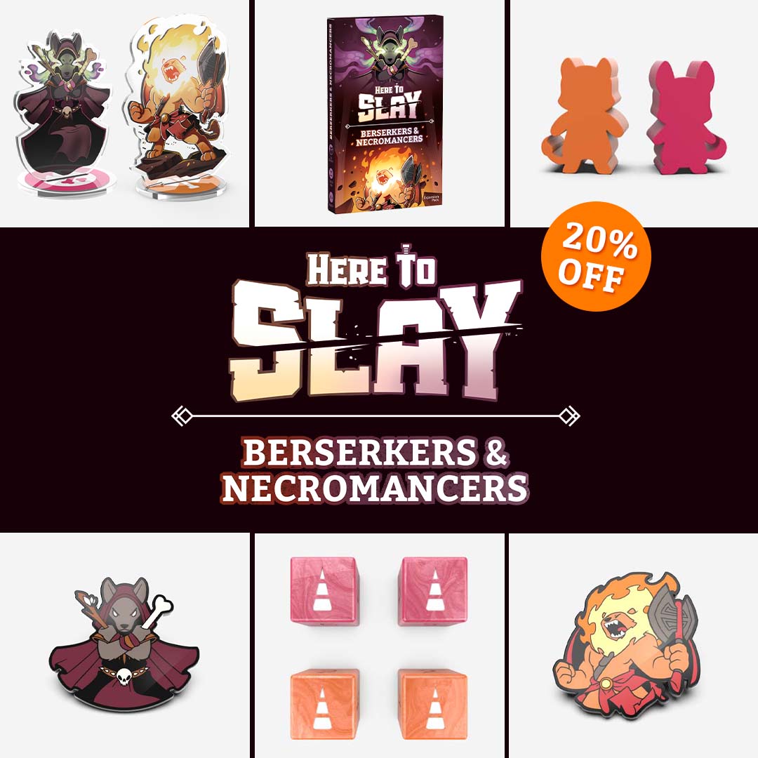 Here To Slay: Berserkers & Necromancers Expansion