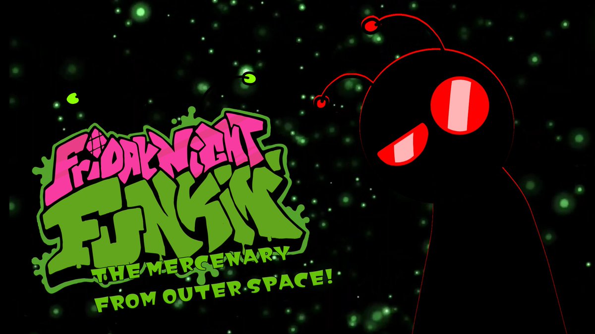 FNF: THE MERCENARY FROM OUTER SPACE! tweet media