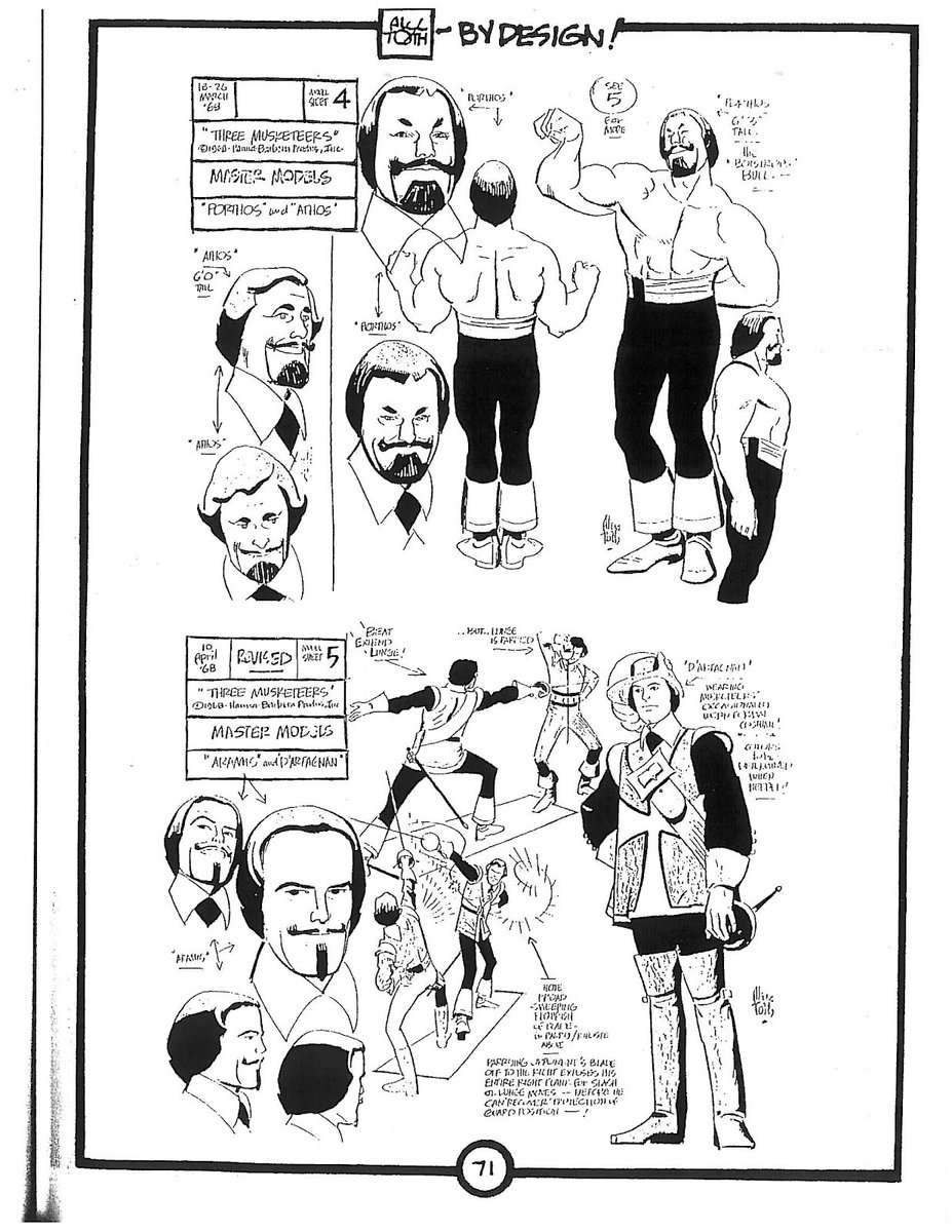 Alex toth specifically the work he's done for Hannah barbara. 