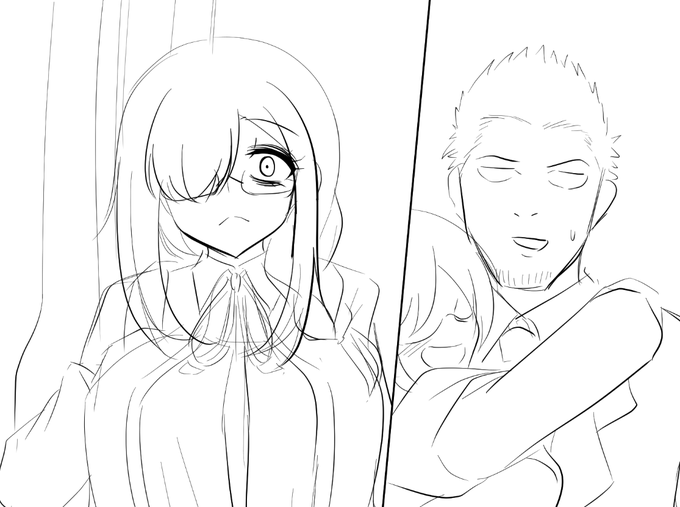 今下書き描いてたんだけど
ん?何だこの既視感は?????? 