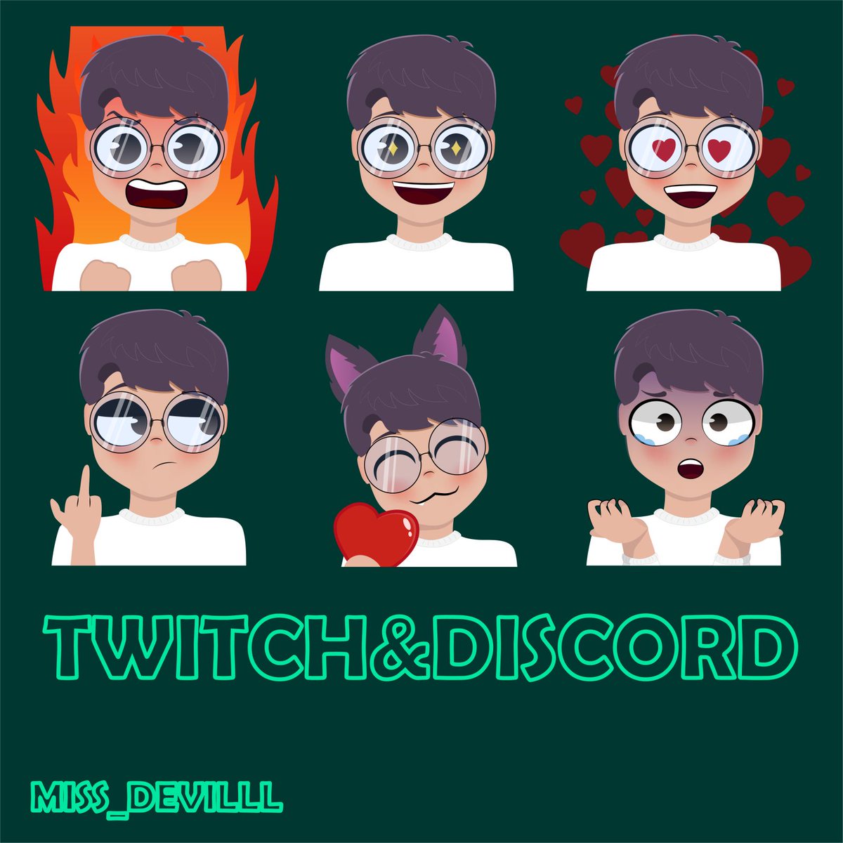 Miss_devilll's tweet photo. #emotes #emote #Digital #digitalart #illustration #illustrationart #twich https://t.co/55TGk5iZkr