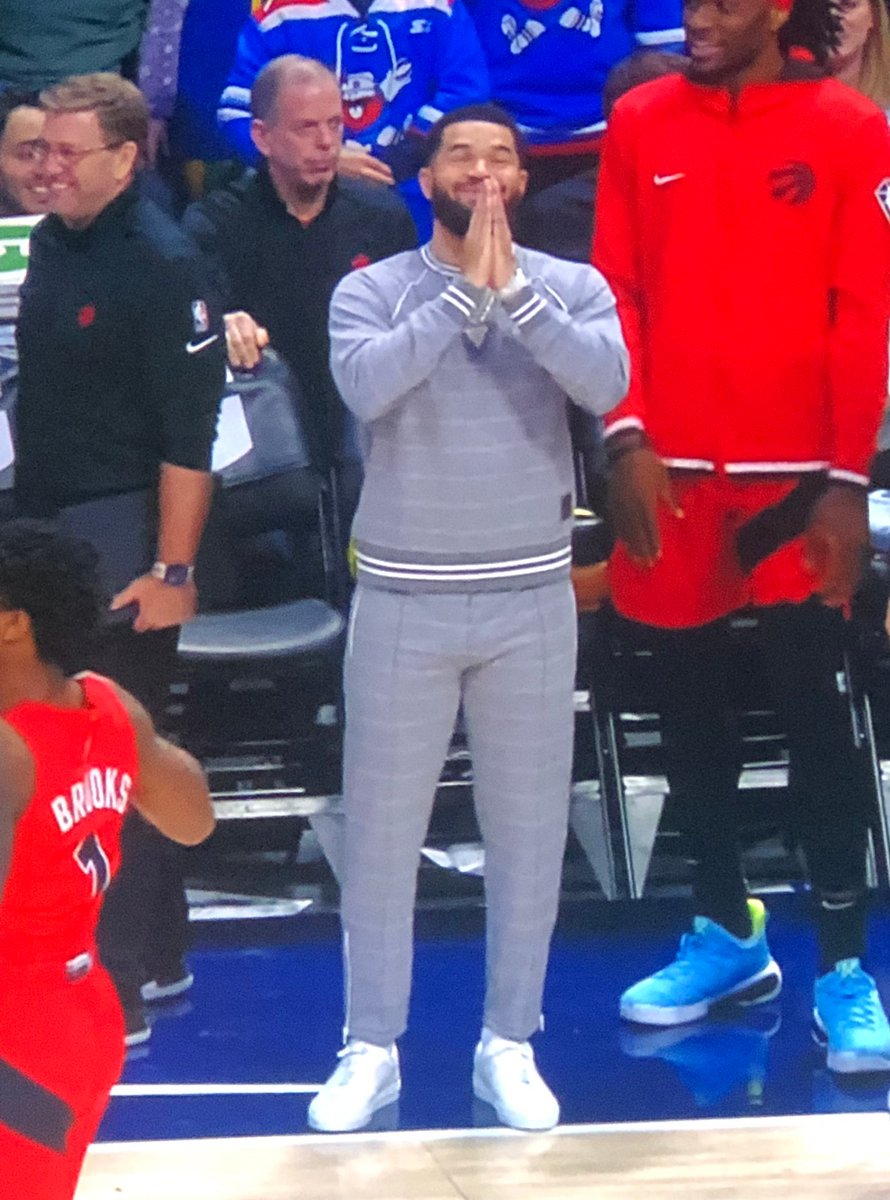 lisaovc's tweet photo. #FreddyAllStar @FredVanVleet your prayers answered...Grind out the W @Raptors #WeTheNorth #TORvsDEN https://t.co/xBcdWwyd8y