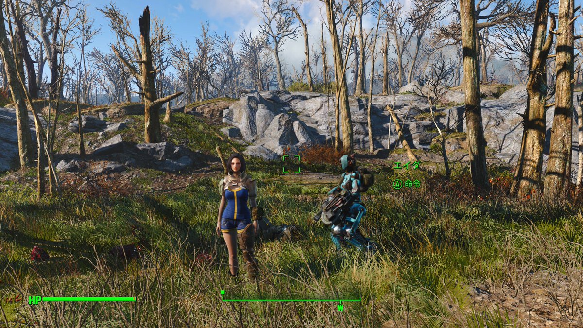 anantara044's tweet image. #Fallout4 #automatron
この建物の地下に話の原因が居て大量のロボットを掃討した後話し合いで物語が終わりましたｗ
あの硬さの物量攻撃で一回灰になりましたが幸いDLC落とす迄あちこちのレイダーやスパミューを狩ってて銃弾はわんさか持ってたので弾切れで困ることはありませんでしたｗ