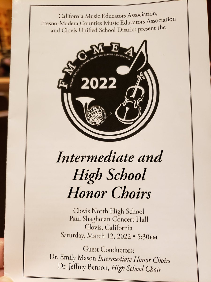 fowlerusd's tweet photo. We are so proud of our 17 Fowler High students who performed tonight with the Fresno and Madera Counties Honor Choir! Each student got a $2,000 scholarship to Fresno Pacific! Shout out to Mrs. Austin for representing Fowler USD! https://t.co/GiqN70xlni