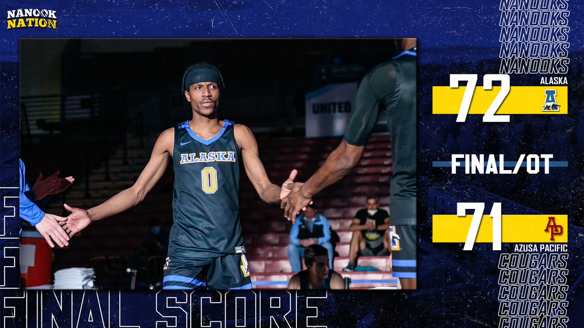 Alaska Men's Hoops (@nanooksmbb) on Twitter photo Say it with me now.
WHY. NOT. THE. NOOKS. Say it with me now.
WHY. NOT. THE. NOOKS.