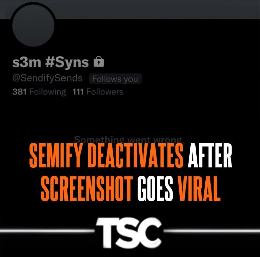 TSComNews's tweet photo. BREAKING NEWS: @SendifySends goes private and DEACTIVATES after screenshot of him sexualizing his mom goes VIRAL‼️

@pheno1862 originally posted this viral screenshot in which it was stolen by @tweaaks and passed onto @FaZeSway‼️ https://t.co/MRYm6kVPau