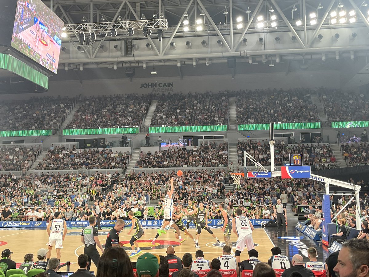 alissha's tweet photo. Feels wrong Delly not being on my team. Good game so far though #NBL22 https://t.co/mGzuR09nW0
