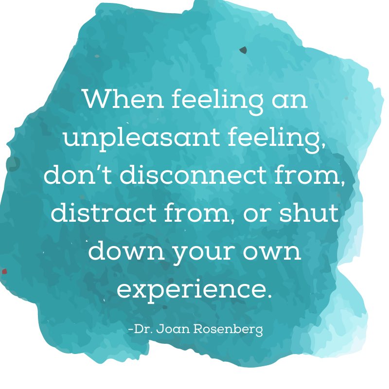 Work on being able to experience and move through your own emotional discomfort.

Only then can you begin to expand your ability to handle uncomfortable thoughts, feelings, and bodily sensations.