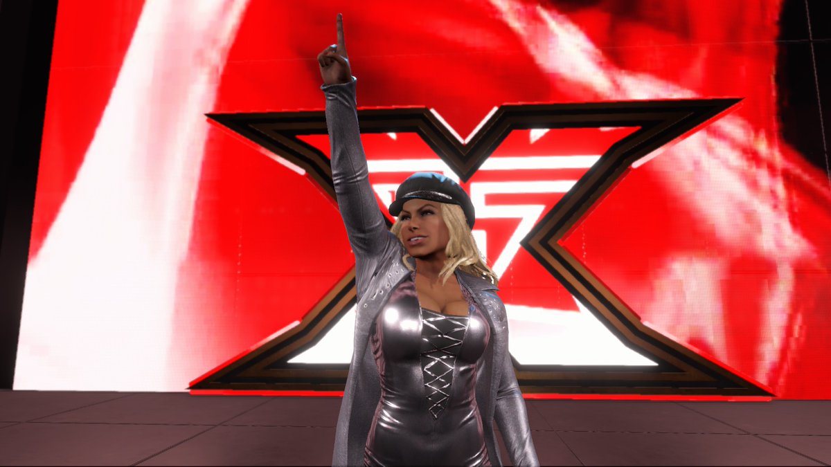 Man, Trish Stratus looks amazing in wwe2k22, Kinda wish they gave her a better outfit tho. @trishstratuscom #WWE2k22MyRise #WWE2k22 https://t.co/TCJotZ8Y4M