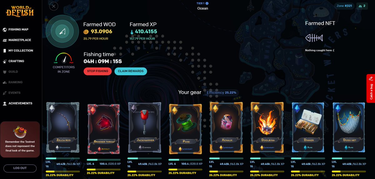 KevinOstaga's tweet photo. Can't wait for Main Net! World of Defish! $WOD
Grinding with these very wonderful NFTs. Full set artifact soon!!!!!!!!!!
-Fish, Play, Strategize, Earn

#SailorsTime https://t.co/h3W6fBKgsR
