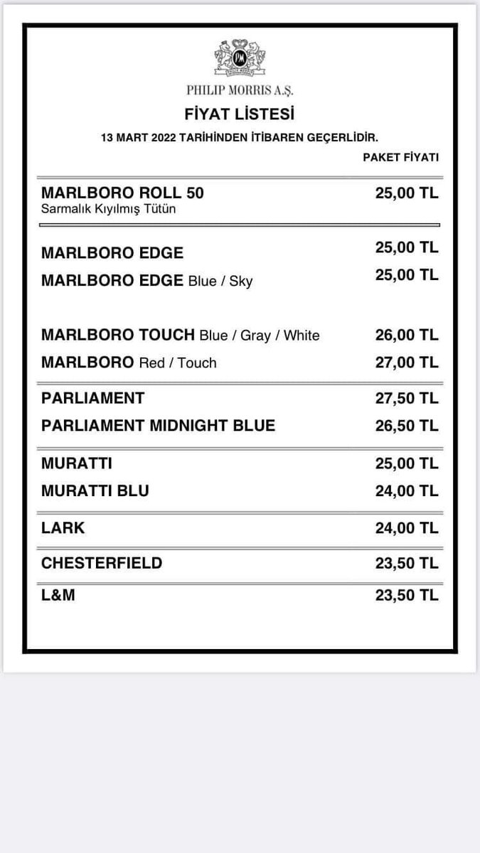 Günaydın sevgili tiryaki kardeşler ve sigara bırakma gönüllüleri. Sabah sabah zam ile uyanmak sinir bozucu #pazar #sigarazammı