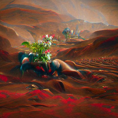 stephharless16's tweet photo. Planting on Mars 
#starryaiweekly https://t.co/mylvez8Svo