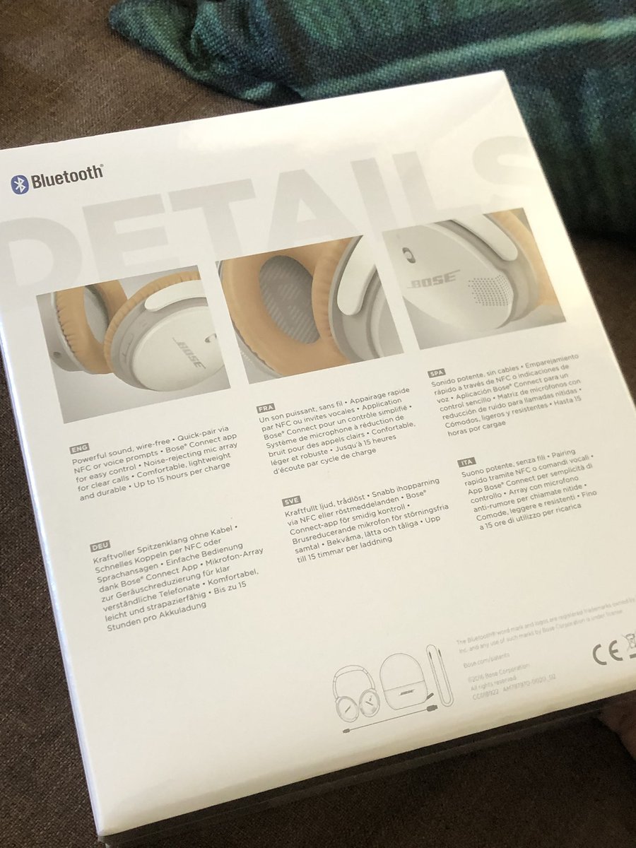 haetune's tweet photo. wts lfb ph

Bose Soundlink around-ear wireless headphones 

-No Issue 
-Sealed ( brand new) 
-Onhand
mop : gcash 
mod : ggx, sco (at your own risk) 

mall price : 14,500php
my price : 10k php https://t.co/7HgydCGNeh