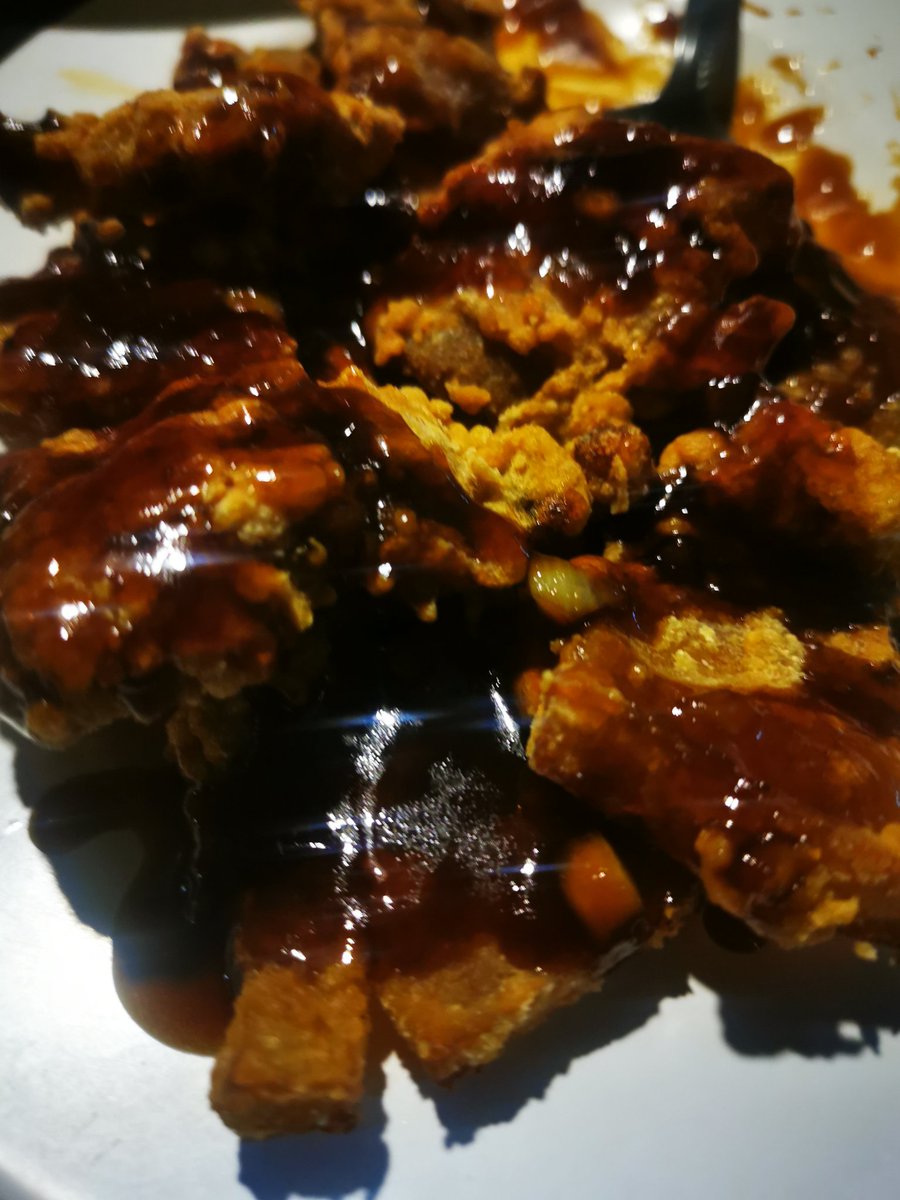 degeneratejon's tweet photo. Honey Garlic Spare Ribs, Sweet and Sour Fish Fillet, Soy Noodles
#Busolve
#SundayLunch https://t.co/9JazKxAV94