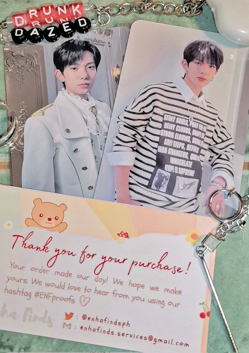 sofeibasket's tweet photo. ๐ #mailfromsof ๐งธ
to: @enhafindsph ๐ #ENFproofs
hello! apologies for my late feedback but heeseung yzy r1 & r2 came home to me safely !! thank you so much for securing them for me hehe til next secure and budols ๐ญ๐ https://t.co/xfzZR7B4YG