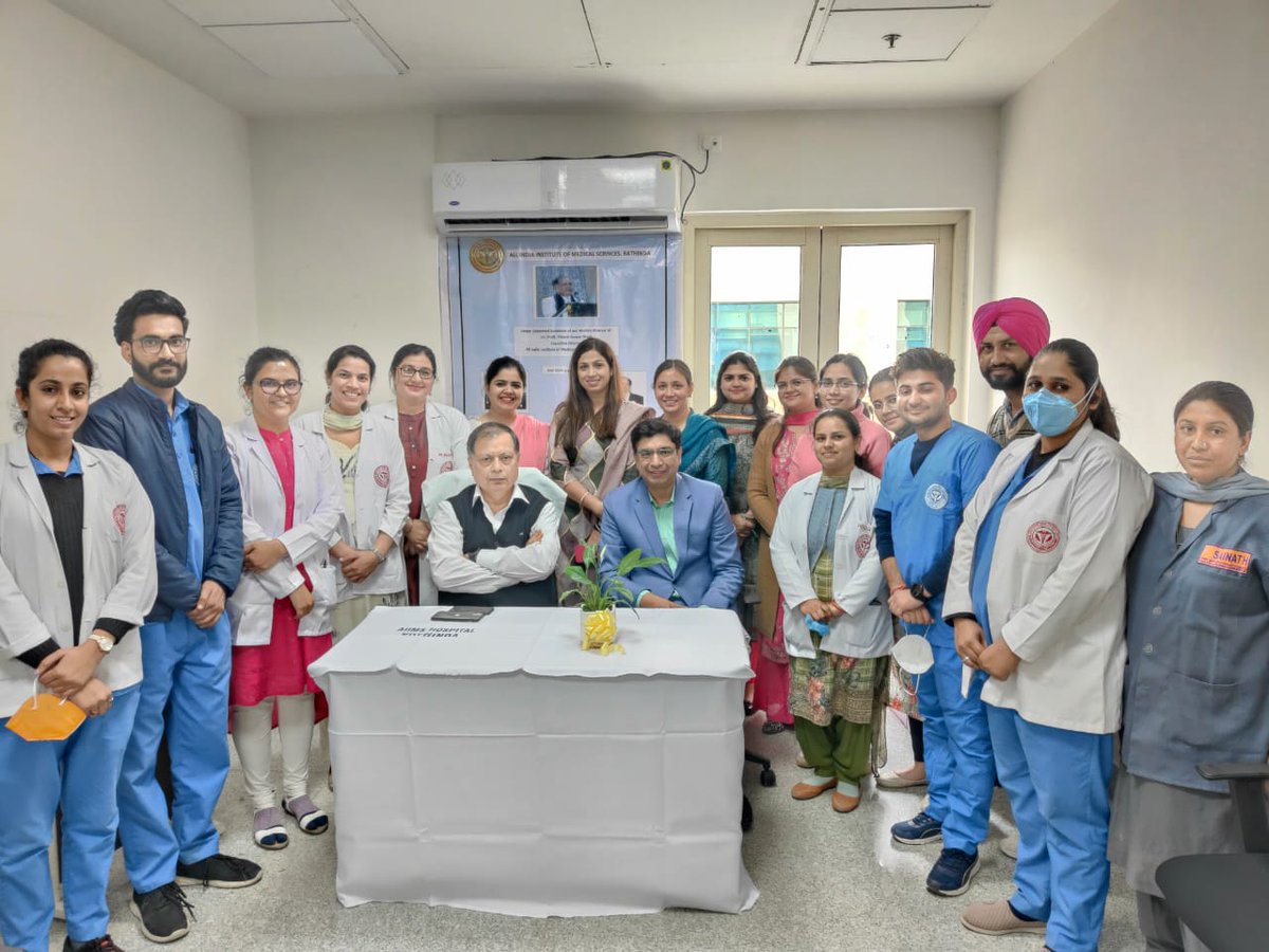 AiimsBathinda's tweet photo. Inauguration ceremony of opening of Histopathology service at All India Institute of Medical Sciences Bathinda.

#AIIMSBathinda #AIIMS #Histopathology #departmentofpathology https://t.co/WGGR3TgBDh