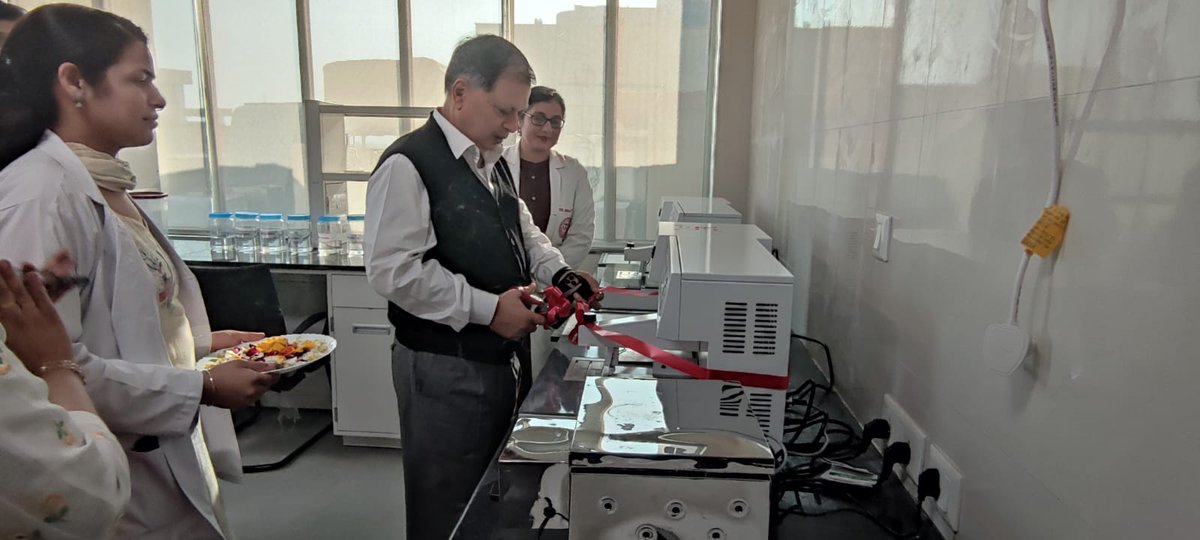 AiimsBathinda's tweet photo. Inauguration ceremony of opening of Histopathology service at All India Institute of Medical Sciences Bathinda.

#AIIMSBathinda #AIIMS #Histopathology #departmentofpathology https://t.co/WGGR3TgBDh