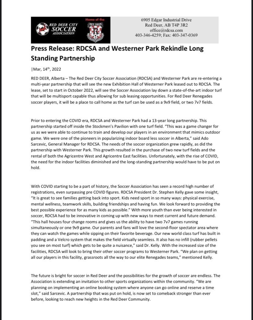 RDCSA's tweet photo. RDCSA and Westerner Park Rekindle Long Standing Partnership @WesternerPark https://t.co/g6hGnfSnm1