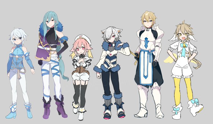 男女別キャラデまとめ 