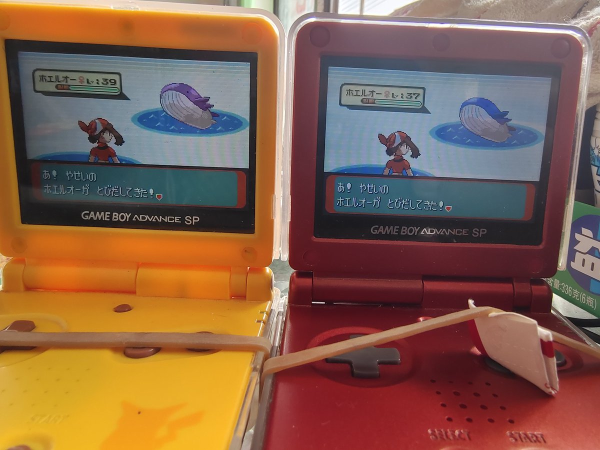 qq865174520's tweet photo. Shiny Wailord in Pokemon Ruby after 628 Encounters！！✨🐳 Big shout out to @Sonikks1 @Tox241 for the guide！！ 👍🏻 https://t.co/u7dyZlOJt7