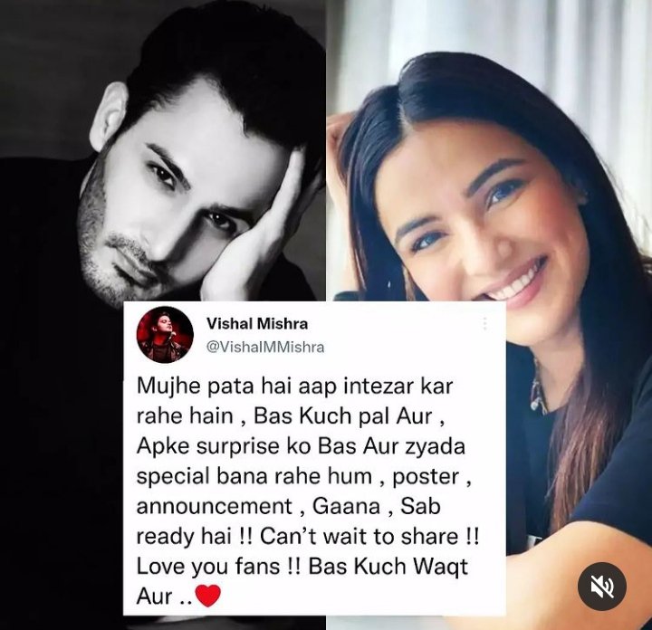 Its_Sanjana_'s tweet photo. Yesss sir @VishalMMishra , We are eagerly waiting for it :) 
Umar x Jasmin will be truly a Fab!! 

https://t.co/gR8AmfIGZn

UMAR X JASMIN MV SOON https://t.co/L1zsSvfzSn
