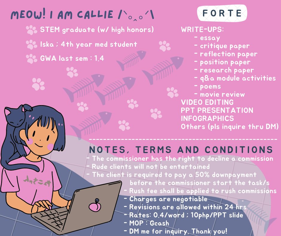 CALLIE • med commissioner 🐾 tweet media