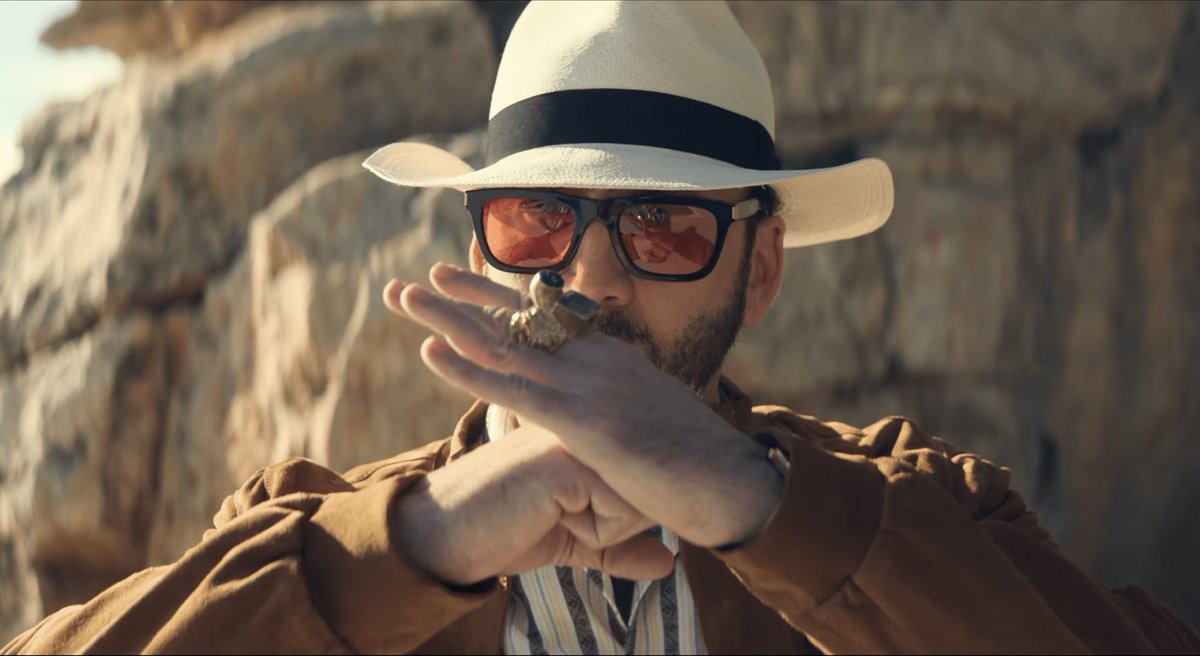 Nicolas Cage will forever be the greatest actor of our lifetime and none of us deserve THE UNBEARABLE WEIGHT OF MASSIVE TALENT but god fucking damnit I’m glad it exists 
#SXSW2022
