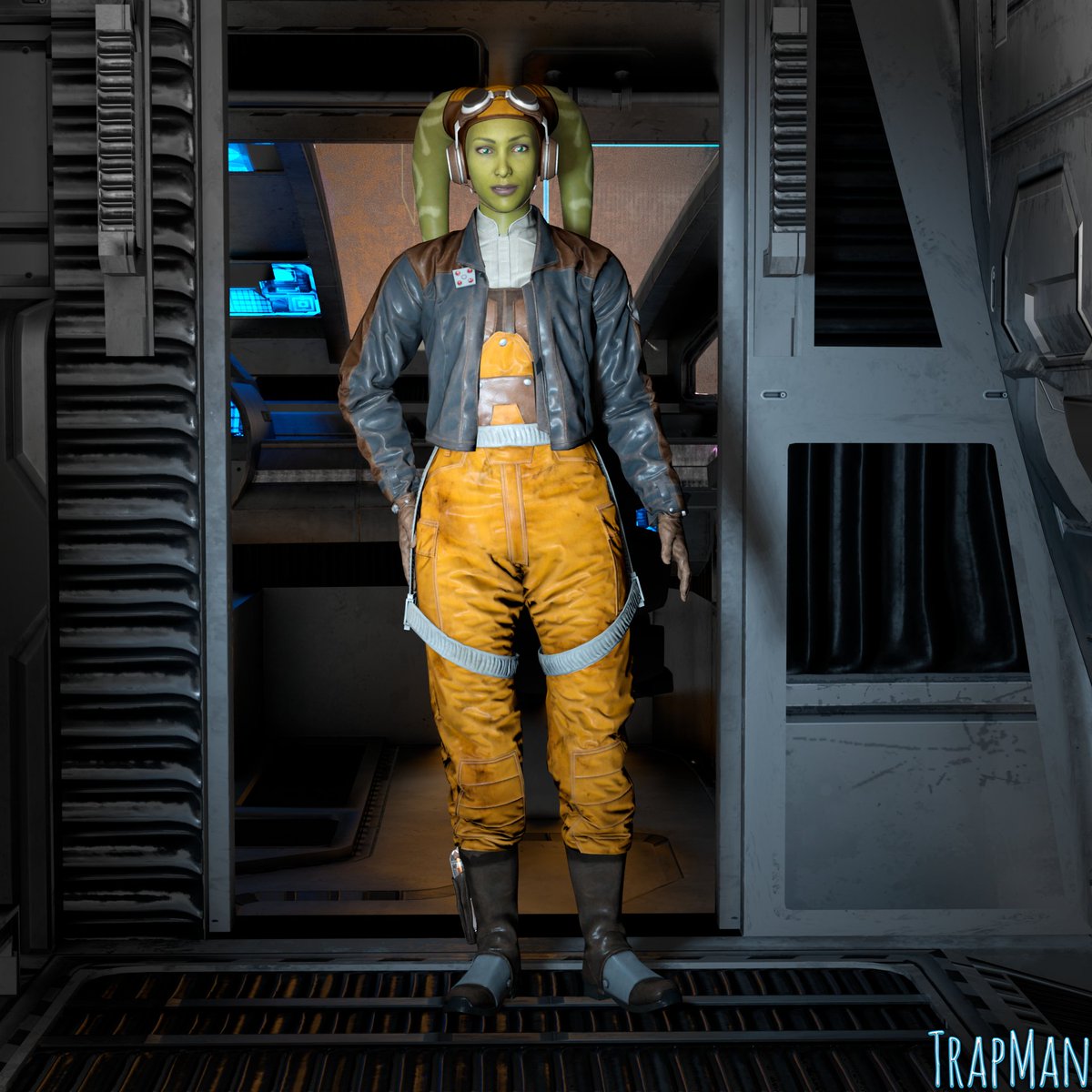 TrapManArtist's tweet photo. #StarWars #Hera #blender #3d #Femboy #trap #girly #androgynous #Rule63 #genderswap https://t.co/yLwiIIwE8V