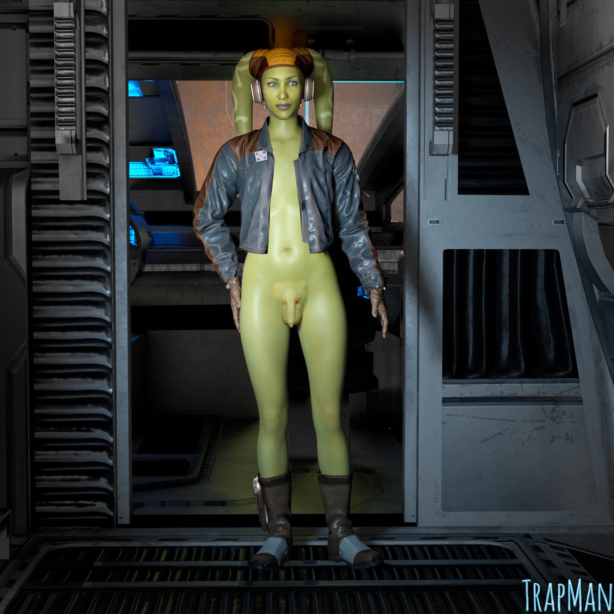 TrapManArtist's tweet photo. #StarWars #Hera #blender #3d #Femboy #trap #girly #androgynous #Rule63 #genderswap https://t.co/yLwiIIwE8V