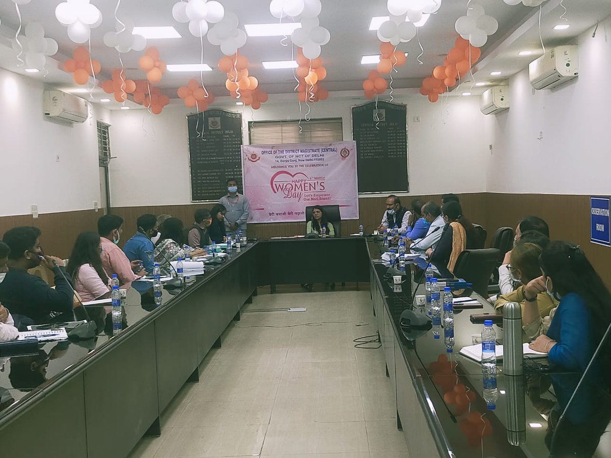 DMCentralDelhi's tweet photo. The meeting of the District Level Committee on Disability was held under chairpersonship of District Magistrate Central, Smt. @AkritisagarIAS regarding organisation of District Level General Disability Camp/UDID Camp for Persons with disabilities in hospitals of District Central. https://t.co/qeOByvx5Re