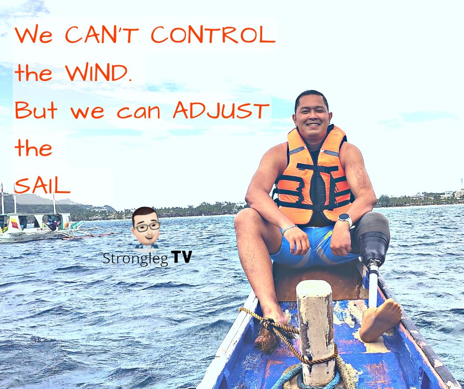 strong_leg's tweet photo. PWeDeng di mo kontrolado ang sitwasyon mo sa buhay,  pero naniniwala akong PWeDe mo pa din kontrolin ang pananaw mo sa BUHAY 😉 It's your Choice 😘
Stay Strong Ka-PUTOL/Ka-PATID 💪🦿

#stronglegtv #enjoythewavesoflife #blessedsunday https://t.co/vTDGYd48KD