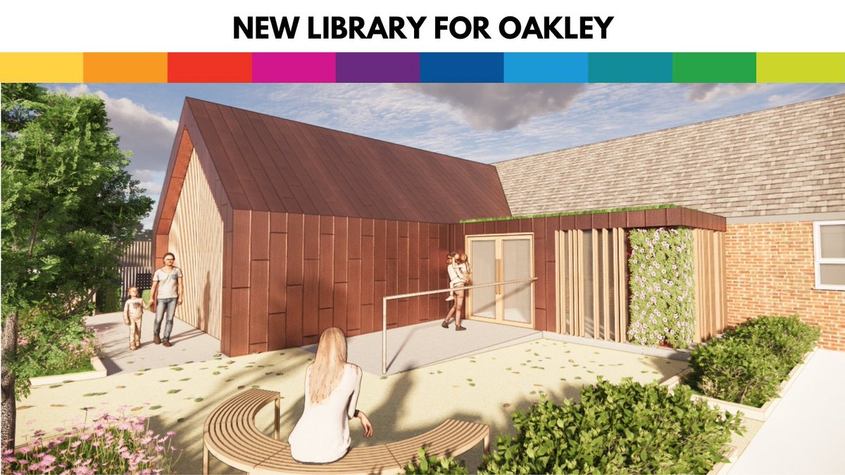 gloslibs's tweet photo. We’ve some exciting news to share. Arts Council England have awarded us funding to develop an immersive storytelling centre in Oakley, Cheltenham. 

The new space will feature: Digital Immersive reality room, Outdoor sensory story telling garden
Central hub for home educators... https://t.co/G8IROh8rQt