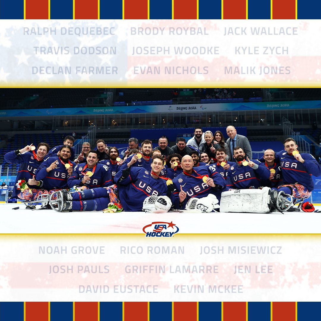 17 gold medals. 1 pile.

#WinterParalympics | #TeamUSA🇺🇸
