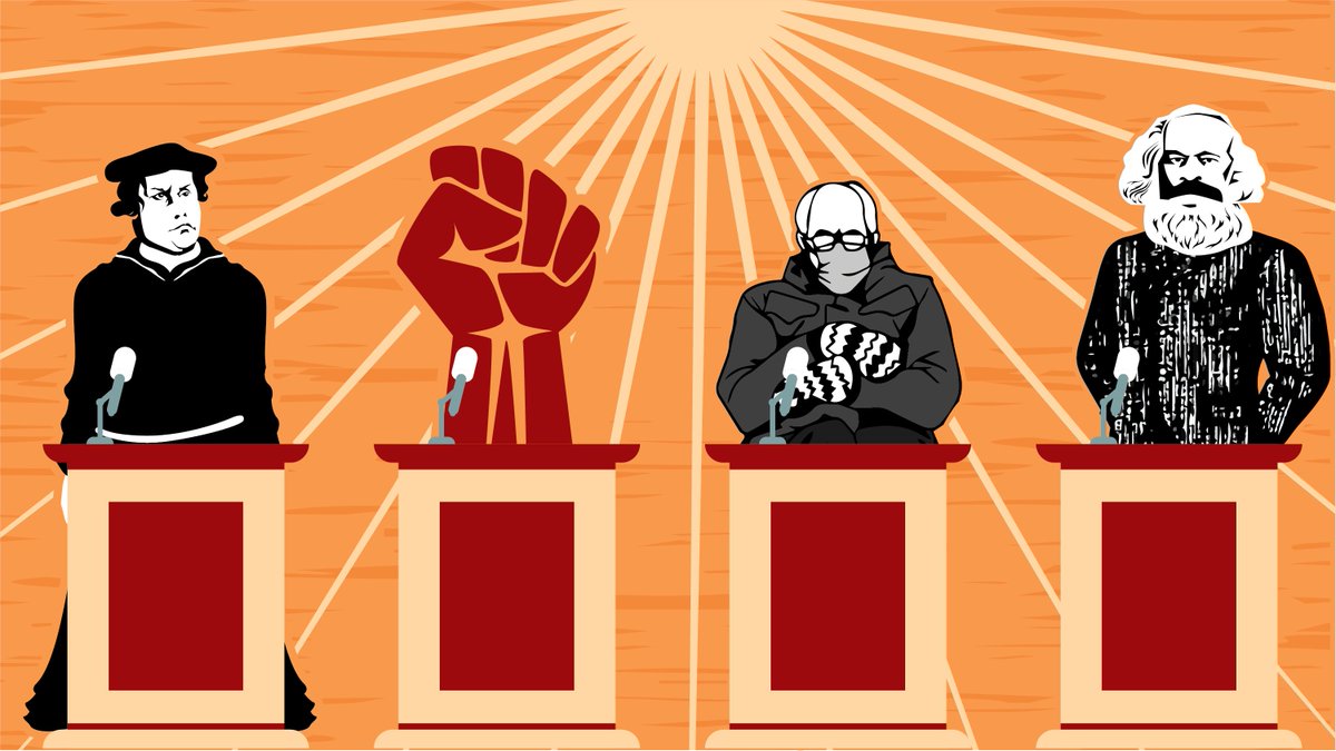 PolyglotEvangel's tweet photo. Wanna see how Lutheran theology (Law/Gospel, priesthood of all believers, works rigtheousness etc.) lines up with socialist thought? Congregational organizing? Click and sign up for the next Lutheranism/Socialism talk Wed. April 27 5:30-7pm at @LSTChicago! https://t.co/JUud9vMrIZ https://t.co/XOxLayIgap