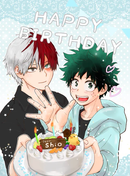 しおさん❣️🎉✨häþþÿ♡ßïRTHDÄÿ💐
お直ししました〜!改めておめでとうございます💝💝💝
しおさんにとって更に良い1年となりますように💖
(ノ'∇`)ノ*:・゜✨🎈🎈🎈🎈🎈🎈 