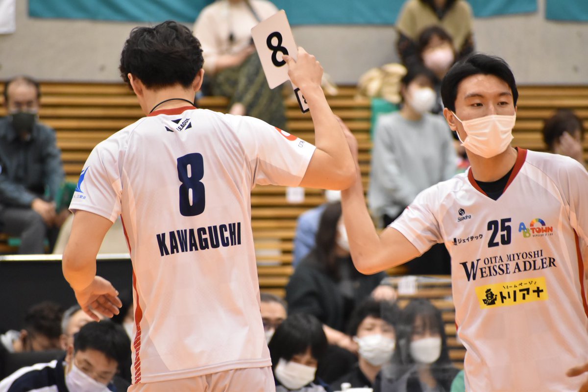 vb_ykh's tweet photo. .

#大分三好ヴァイセアドラー 
#川口喬 選手

. https://t.co/ZwwsZsIv4H