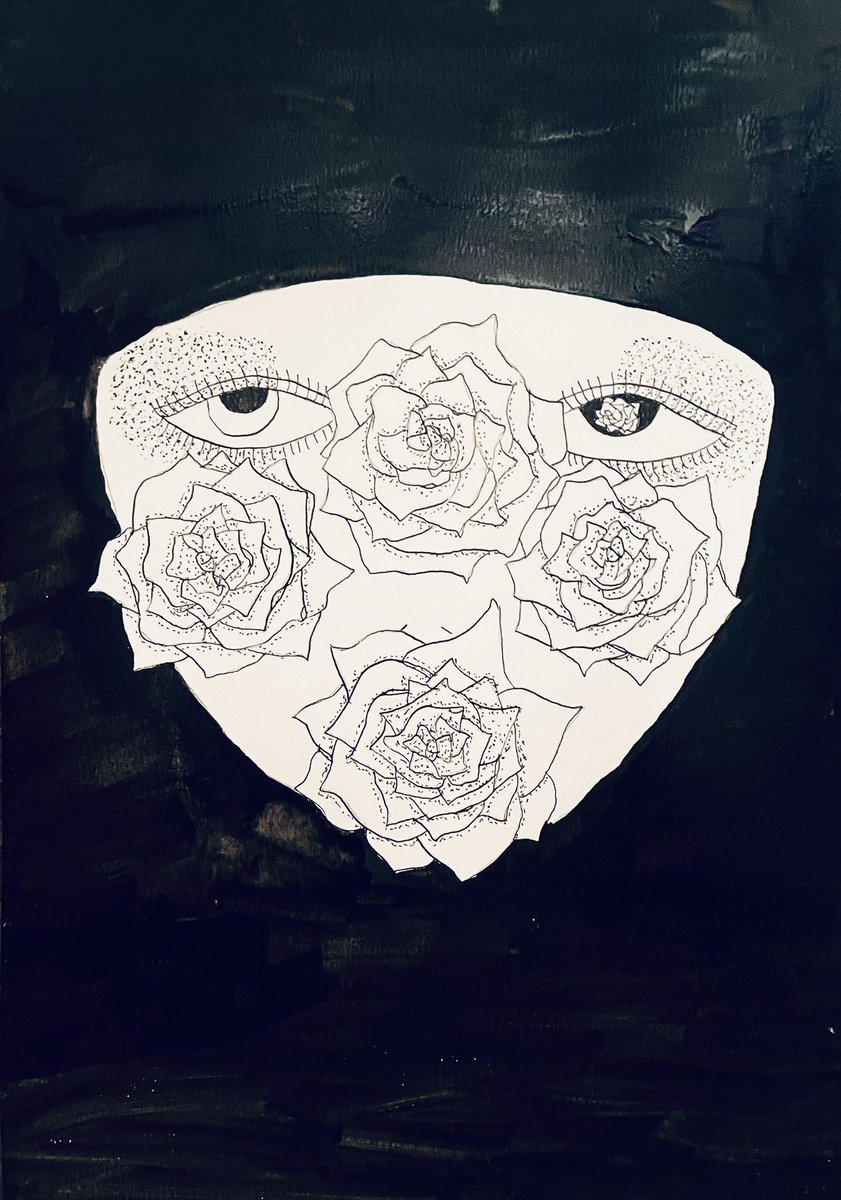 Aiha_official's tweet photo. 黒髪と薔薇
Black hair and roses
#art #artwork #drawing #roundpen #ink #ballbointpen #Watercolor #水彩画 #アート#アートワーク #丸ペン #ボールペン画 https://t.co/9FVNH5uymS